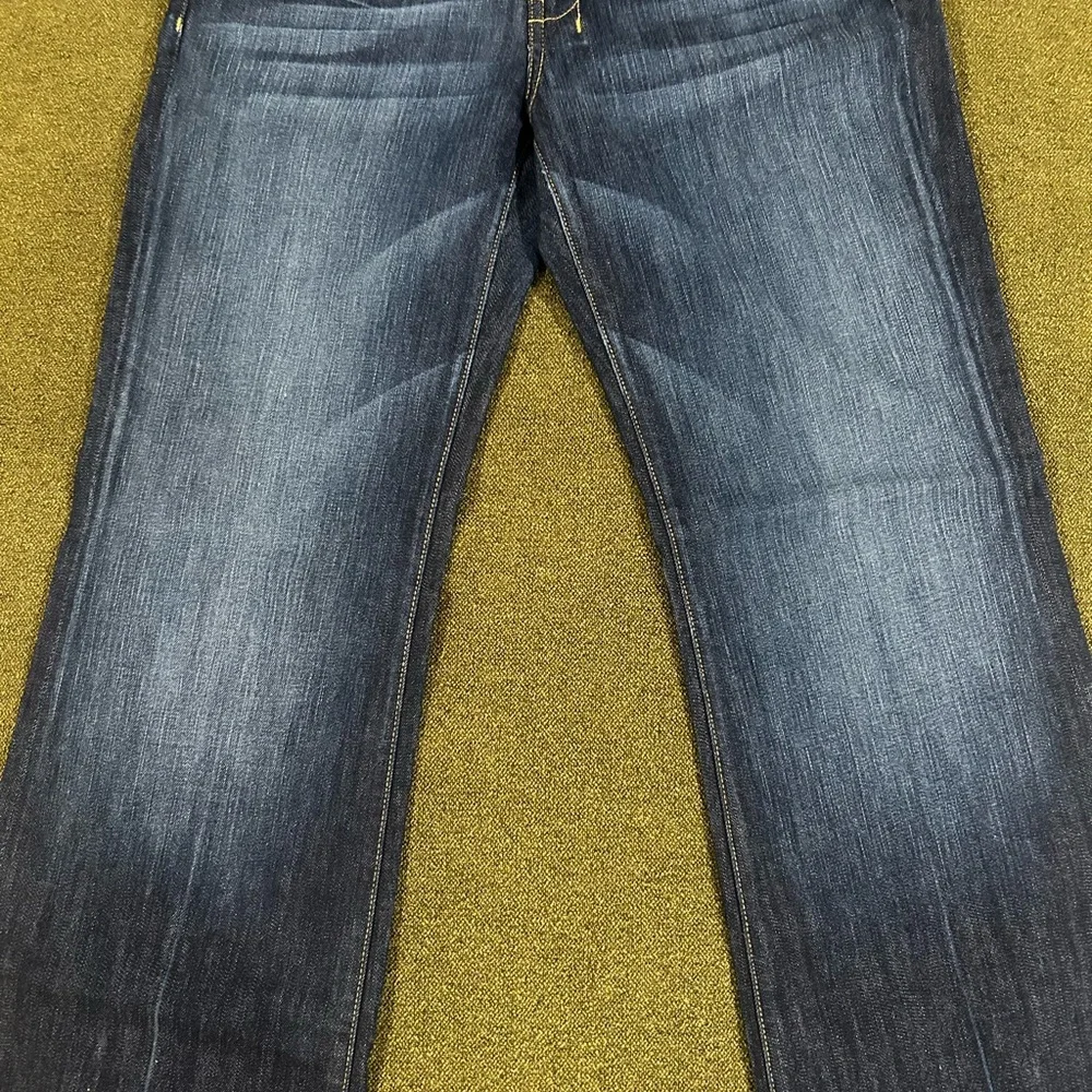 NWOT 7 For All Mankind Dark Blue Boot Cut Jeans 31inch inseam - Picture 3 of 6